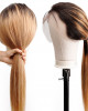 1B/27 Ombre India Straight 13x4 lace frontal wigs virgin human hair with baby hair 1B/27 Ombre India Straight 13x4 lace frontal wigs virgin human hair with baby hair