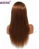 1B/30 Ombre Straight 4x4 lace closure wigs virgin human hair with baby hair