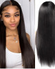 360 frontal straight human hair wig