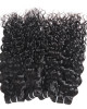 water wave hair 4 bundles peruvian water wave hair bundles with ear to ear lace frontal closure