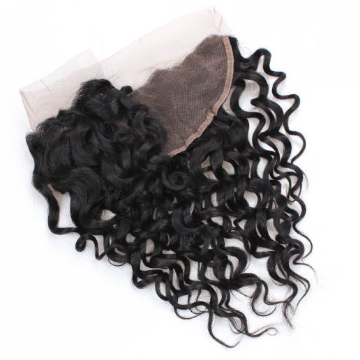 water wave hair 4 bundles peruvian water wave hair bundles with ear to ear lace frontal closure