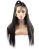 brazilian straight virgin remy hair 4x4 lace closure wig 