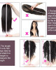brazilian straight virgin remy hair 4x4 lace closure wig 