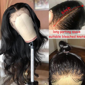 Body Wave 13x6 Lace Frontal luxury human hair Wigs With Baby Hair