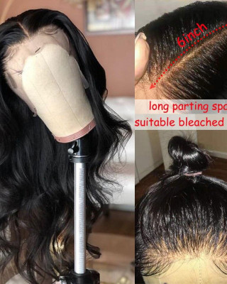 Body Wave 13x6 Lace Frontal luxury human hair Wigs With Baby Hair