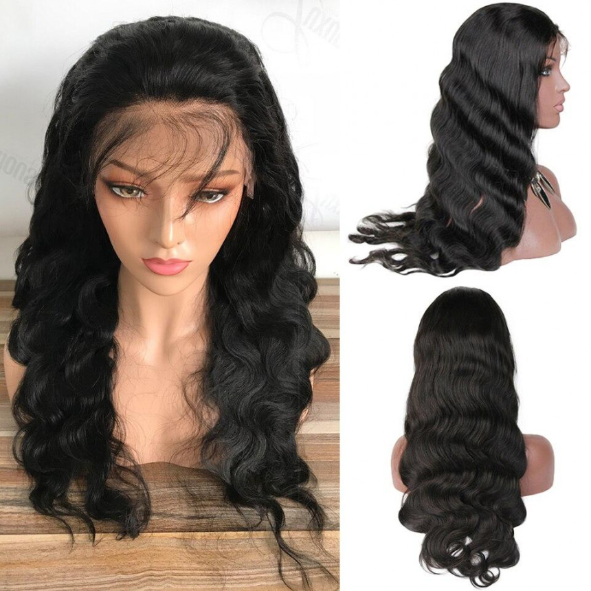 Body Wave 13x6 Lace Frontal luxury human hair Wigs With Baby Hair Body Wave 13x6 Lace Frontal luxury human hair Wigs With Baby Hair