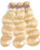  613 Blonde Loose Body Good Cheap Weave Hair 3 Bundles With 13*4 Lace Frontal