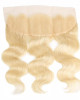  613 Blonde Loose Body Good Cheap Weave Hair 3 Bundles With 13*4 Lace Frontal