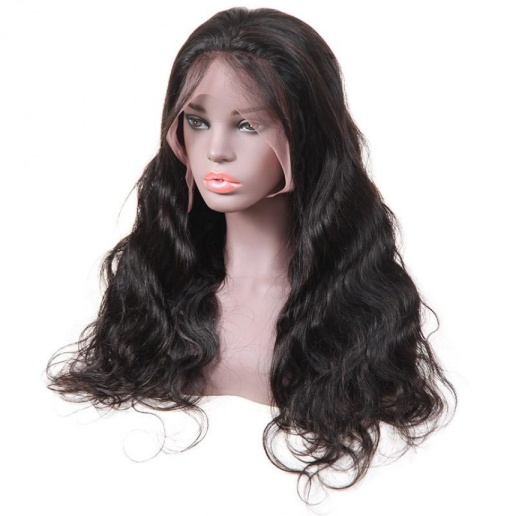 Body wave lace front wig virgin human hair wigs