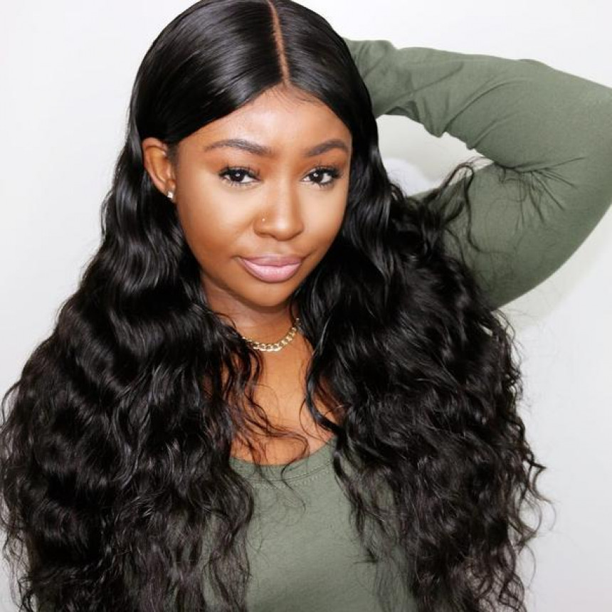 Brazilian 360 Lace Frontal Body Wave Virgin Human Hair Wigs