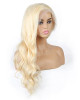 13X4 brazilian 613 lose boby wave lace frontal wig platinum blonde wigs