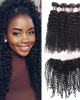 curly bundles with frontal brazilian curly hair 4 bundles with lace frontal