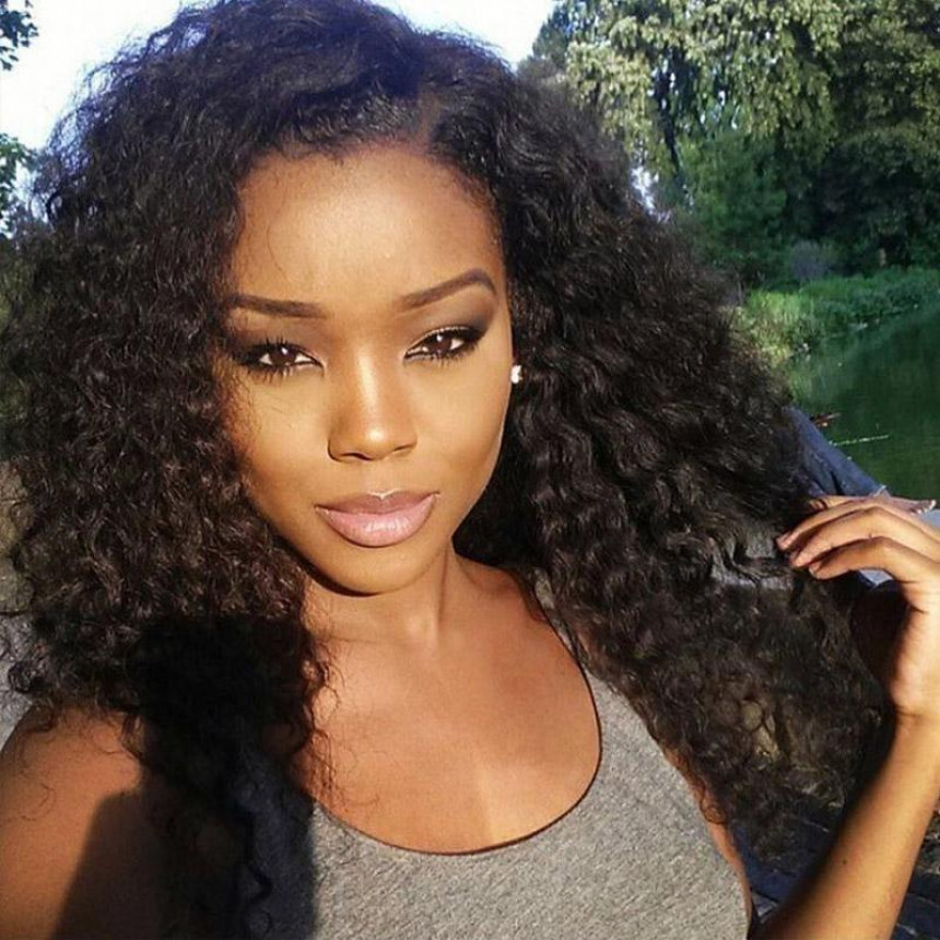 brazilian curly human hair 4 bundles deals