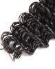 Deep Wave 4 Bundles With 4*4 Lace Closure 100% Virgin Brazilian Human Hair Weave