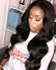 cheap brazilian bundles  body wave 4 bundles with a closure