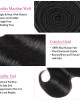 cheap brazilian bundles  body wave 4 bundles with a closure