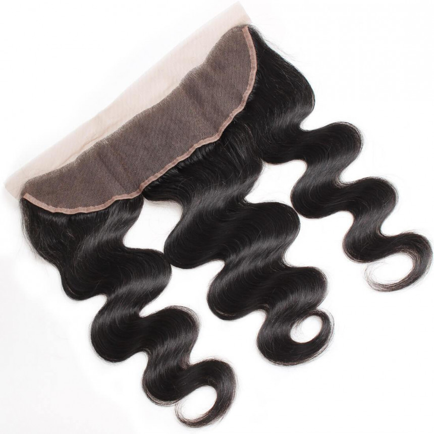 cheap brazilian hair body wave 4 bundles with lace frontal