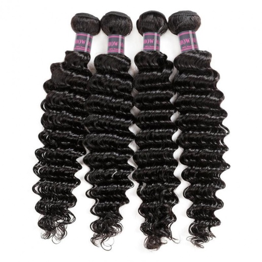 brazilian hair deep wave 4 bundles