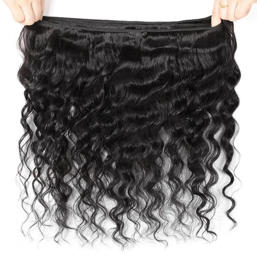 brazilian loose deep wave 3 bundles with 13 4 ear to ear lace frontal closure  hair