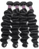 deep wave frontal brazilian loose deep wave hair bundles with 13 4 ear to ear lace frontal closure