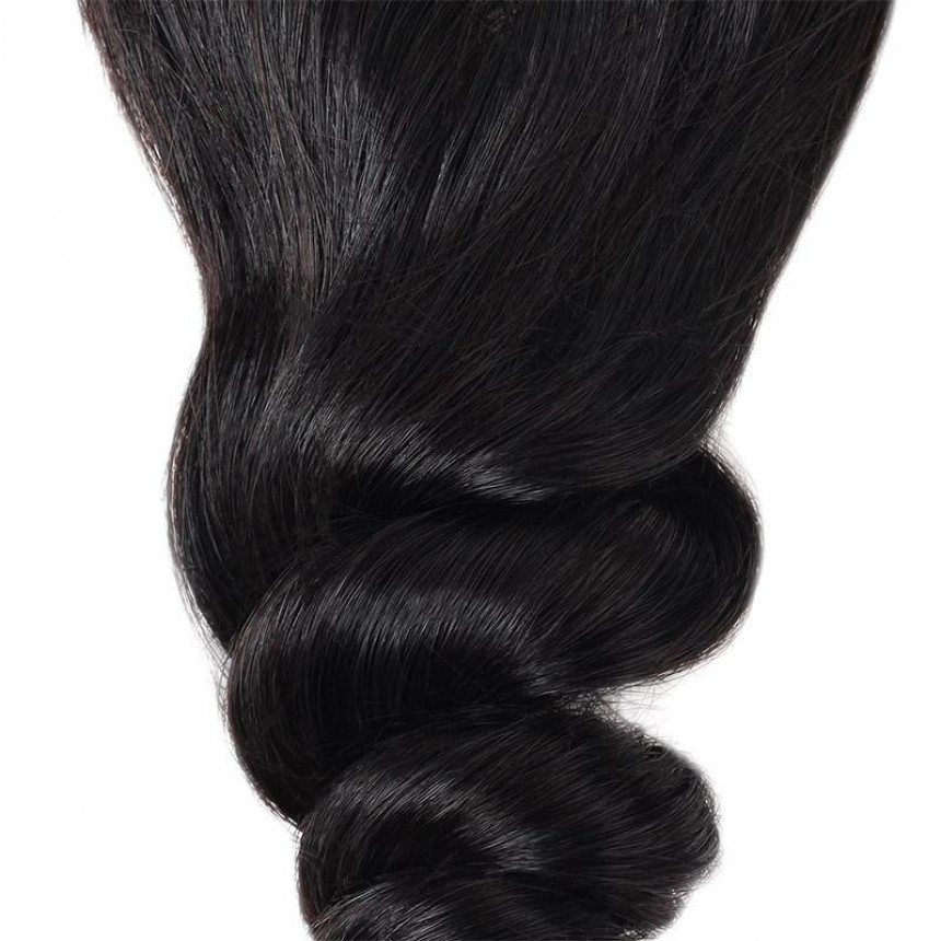brazilian loose wave virgin human hair weave 3 bundles with 2 4 lace closure with baby hair brazilian loose wave virgin human hair weave 3 bundles with 2 4 lace closure with baby hair