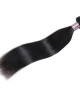 brazilian long straight hair bundles with baby hair  3 bundles hair weave with 2x4 lace closure