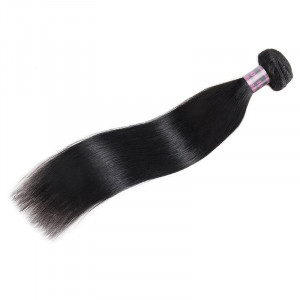 brazilian straight hair weave 3 bundles hair-12 inch straight weave