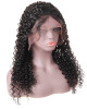 cheap  indian hair wigs deep curly hair lace front remy hair wig