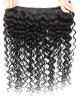 Deep Wave Human Hair Weave Bundles Hair Machine Double Weft Hair Extensions