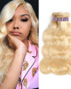 613 Blonde Color 3 Bundles brazilian body wave hairstyles