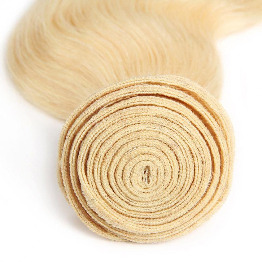 613 Blonde Color 3 Bundles brazilian body wave hairstyles