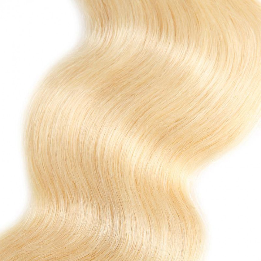 613 Blonde Color 3 Bundles brazilian body wave hairstyles