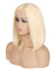 613 Blonde Lace Frontal Straight Bob Wig 100% Unprocessed Virgin Human Hair Short lace front wigs	