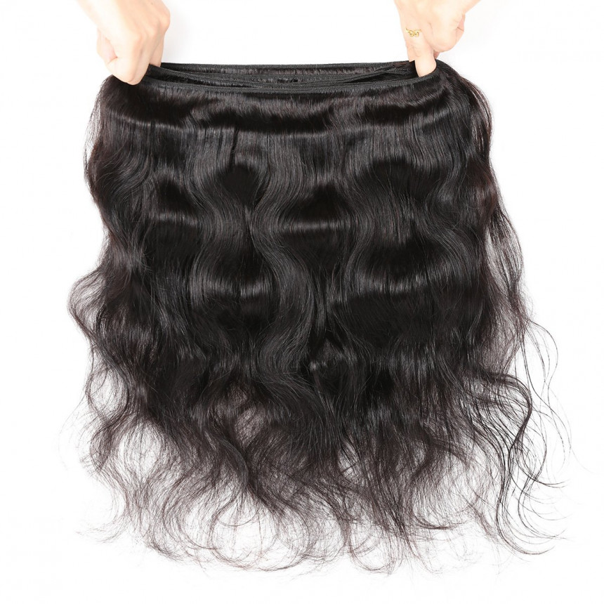 Body Wave Human Hair Bundles 8-28 Inch Natural Color 1 Piece Human Hair Extension