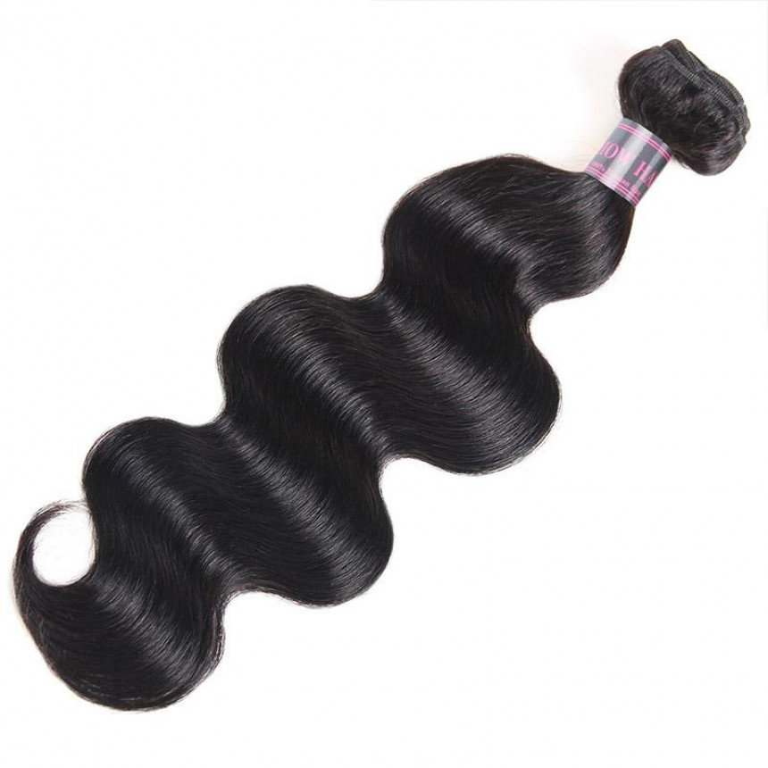 Body Wave Human Hair Bundles 8-28 Inch Natural Color 1 Piece Human Hair Extension