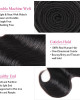 Body Wave Human Hair Bundles 8-28 Inch Natural Color 1 Piece Human Hair Extension