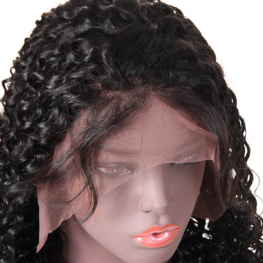 Deep Wave Curls Brazilian Remy Human Hair Lace Front Wigs Deep Wave Curls Brazilian Remy Human Hair Lace Front Wigs