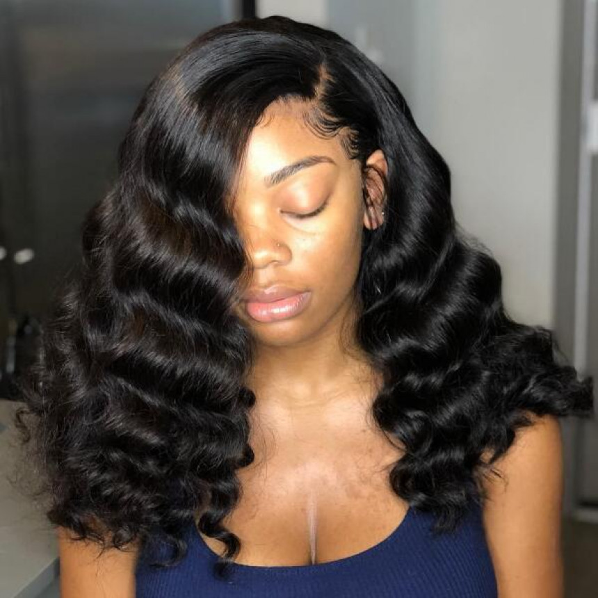 Brazilian Loose Deep Wave 4 Bundles Virgin Human Hair Weave