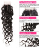 Water Wave 3 Bundles Hair Weave With 2x4 Lace Closure