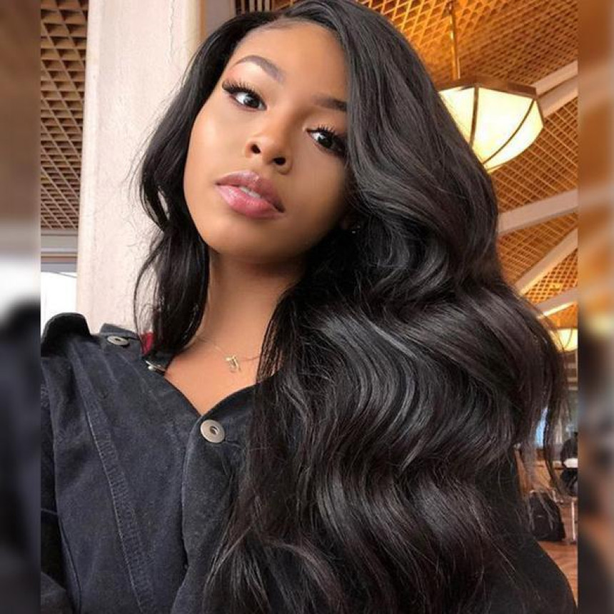 Remy Indian Body Wave Lace Front Wig Human Hair Wigs