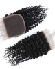 Virgin Curly Human Hair 4*4 Lace Closure with Baby Hair Virgin Curly Human Hair 4*4 Lace Closure with Baby Hair