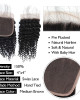 Virgin Curly Human Hair 4*4 Lace Closure with Baby Hair Virgin Curly Human Hair 4*4 Lace Closure with Baby Hair