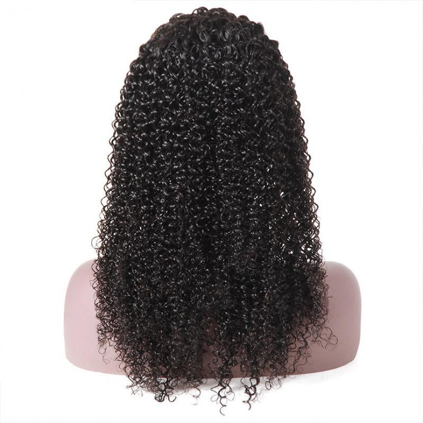 Long Curly Lace Front Wigs 100% Virgin Remy Human Hair Wigs