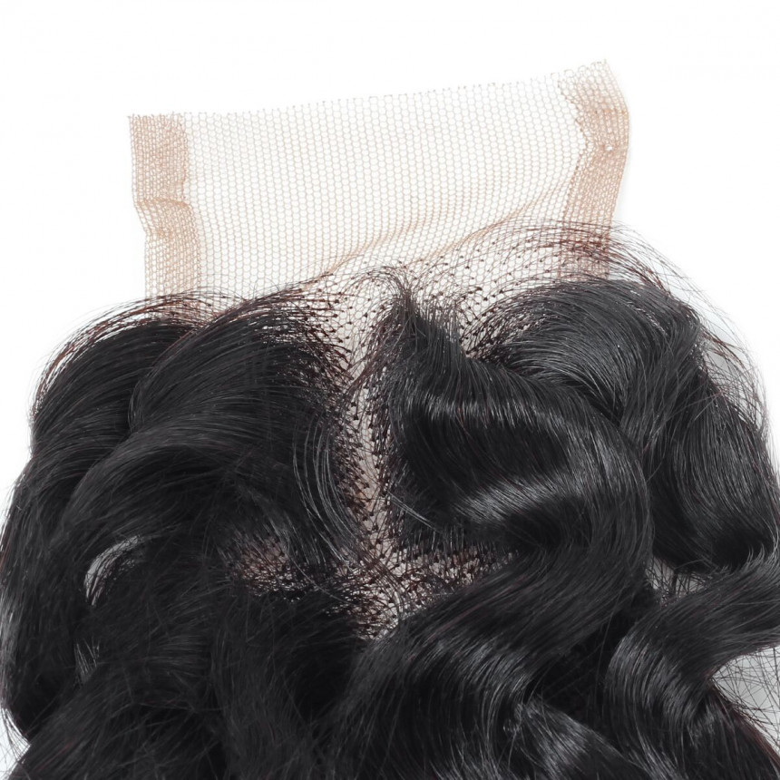 Deep Wave Hair 3 Bundles with 2*4 Lace Closure Ishow Virgin Human Hair Deep Wave Hair 3 Bundles with 2*4 Lace Closure Ishow Virgin Human Hair