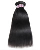 Indian Virgin Remy Hair  Indian Straight Natural Color 3 Bundles With 360 Lace Frontal Closure