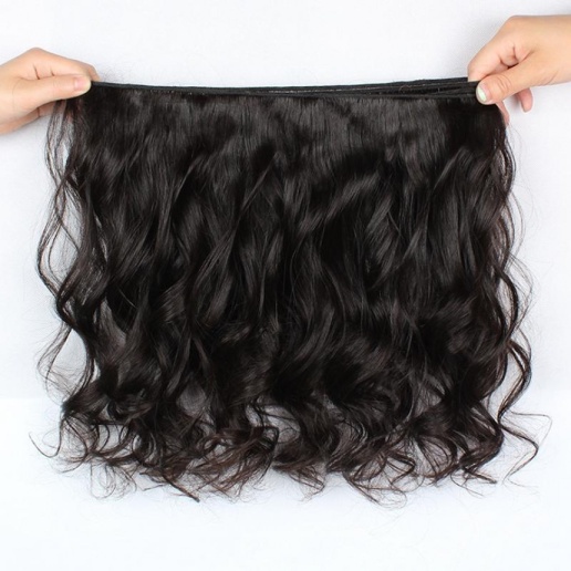Loose Wave 100% Virgin Remy Human Hair Extensions 2 Bundles With 360 Lace Frontal  Bundles Weave