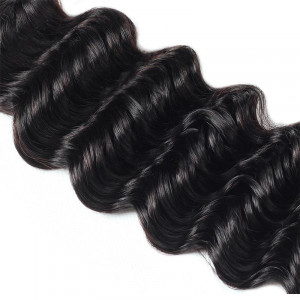 Virgin Malaysian Hair Styles Deep Wave Weave Hairstyles 3 Bundles