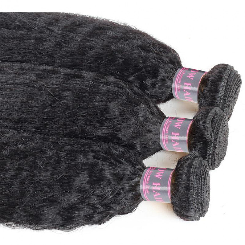 Human Hair Bundles of Weave Malaysian Yaki Straight Hair Extensions 3 Bundles Deal Remy Hair Weave Bundles Human Hair Bundles of Weave Malaysian Yaki Straight Hair Extensions 3 Bundles Deal Remy Hair Weave Bundles