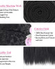 Human Hair Bundles of Weave Malaysian Yaki Straight Hair Extensions 3 Bundles Deal Remy Hair Weave Bundles