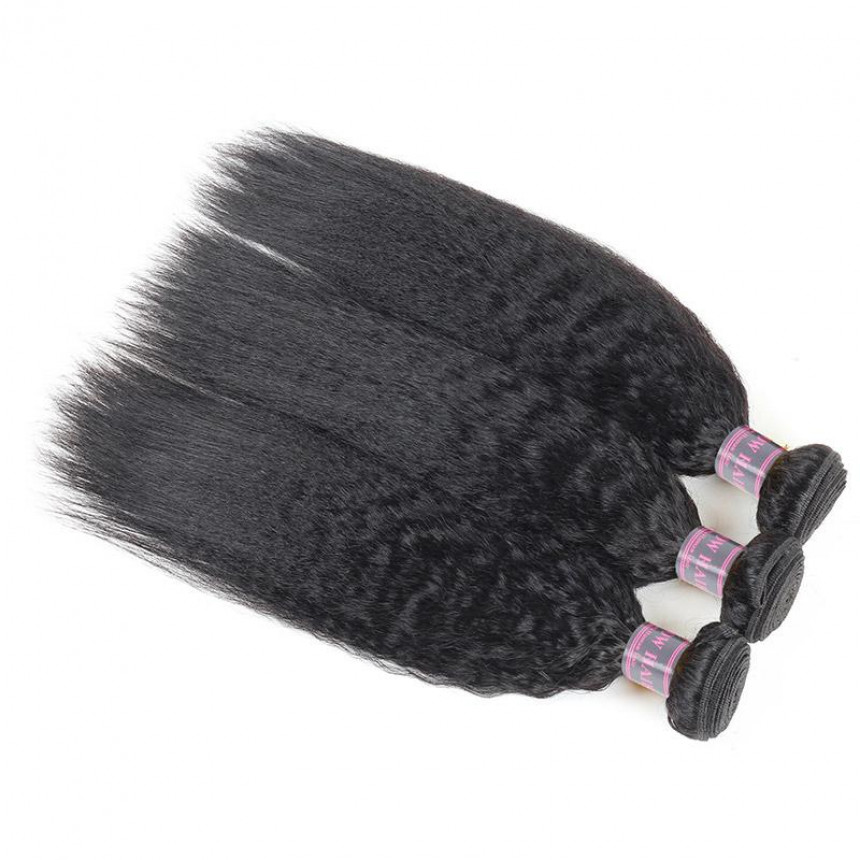 Human Hair Bundles of Weave Malaysian Yaki Straight Hair Extensions 3 Bundles Deal Remy Hair Weave Bundles Human Hair Bundles of Weave Malaysian Yaki Straight Hair Extensions 3 Bundles Deal Remy Hair Weave Bundles